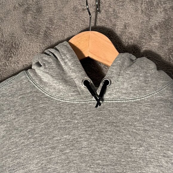 Men Hoodie Medium Grey Long Sleeve Pre-Owned Good Condition - Picture 2 of 7